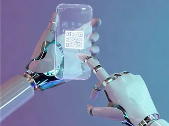 QR+IA= Punto de contacto de datos inteligente